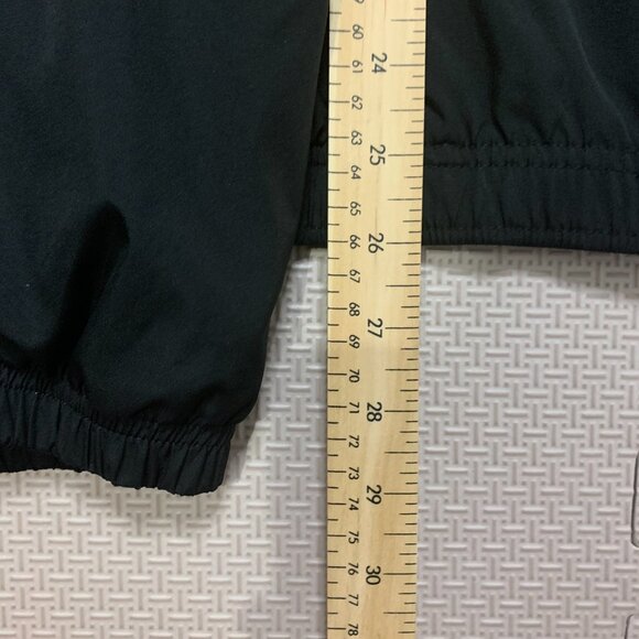 Vintage Nike Small Logo Swoosh Full Zip Track Jacket Men's Size M Black Gray - Picture 6 of 6